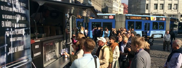 I Helsingfors huserade Henri Allen, restaurang Muru i trucken. En kock med rockstjärnestatus i Finland.