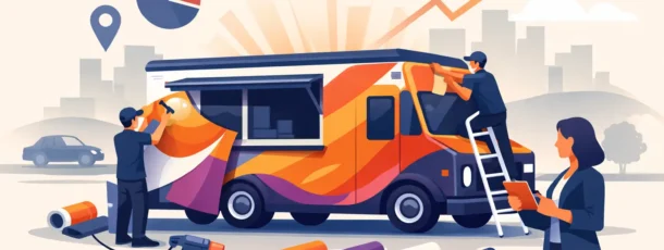 Beställ foliering foodtruck för stark synlighet