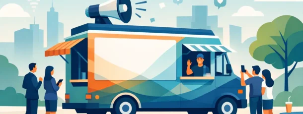 Foodtruck som reklampelare ger räckvidd