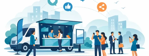 Popuptruck kampanj som skapar räckvidd