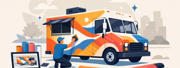 Guide till foodtruck foliering som syns
