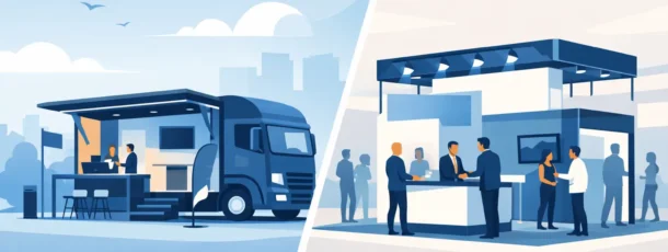 Eventtruck eller mässmonter - vad ger mest?