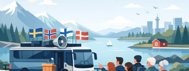 Kampanjturné i Norden som får människor att stanna