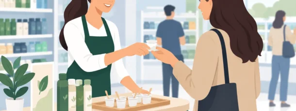 Bästa formatet för produktsampling på plats