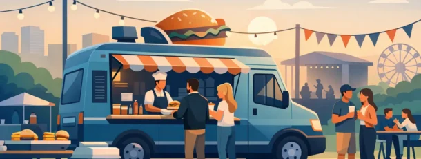 Vilken kapacitet har en foodtruck på event?